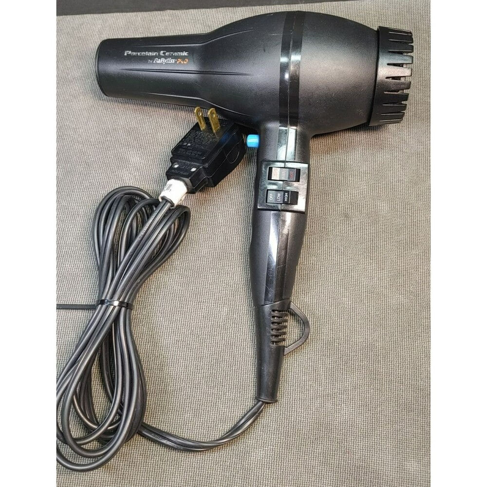 Babyliss Pro Porcelain Ceramic BABP2800 Blow Dryer 2000w -No Nozzle - VIDEO